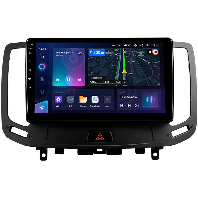 Android head unit Teyes CC3L 4+32 Gb Infiniti G4 G25 G35 G37 2006-2013 9" (L3)