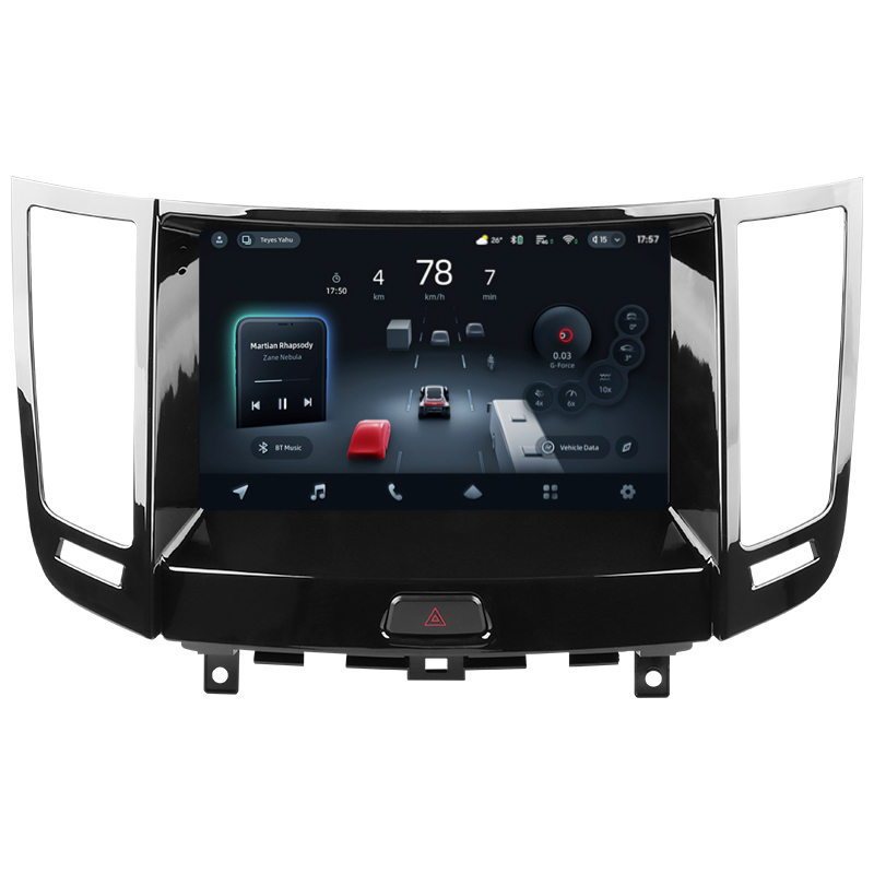 Android head unit Teyes CC4 Pro 8+128 Gb Infiniti FX35 2 2009-2013 (B) 9" 2k (L3)