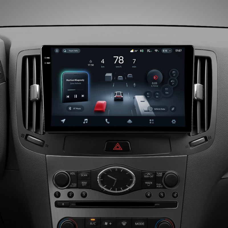 Android head unit Teyes CC4 Pro 8+128 Gb Infiniti G4 G25 G35 G37 2006-2013 9" 2k (L3)