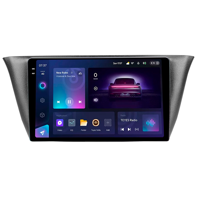 Android head unit Teyes CC3 4+64 Gb Iveco Daily 6 2014-2022 9" 2k (L1)