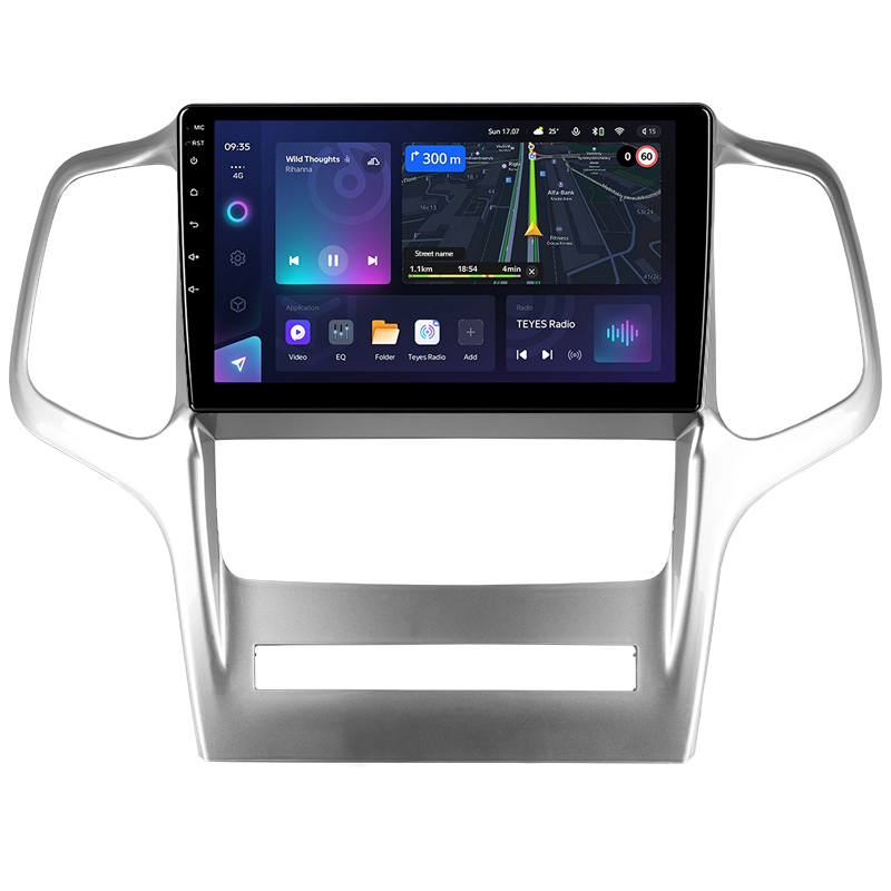 Android head unit Teyes CC3L 4+64 Gb Jeep Grand Cherokee WK2 2010-2013 9" (L2)