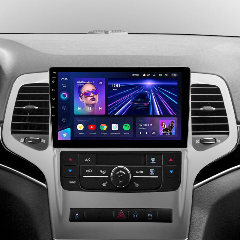 Android head unit Teyes CC3 4+32 Gb Jeep Grand Cherokee WK2 2010-2013 9" (L2)