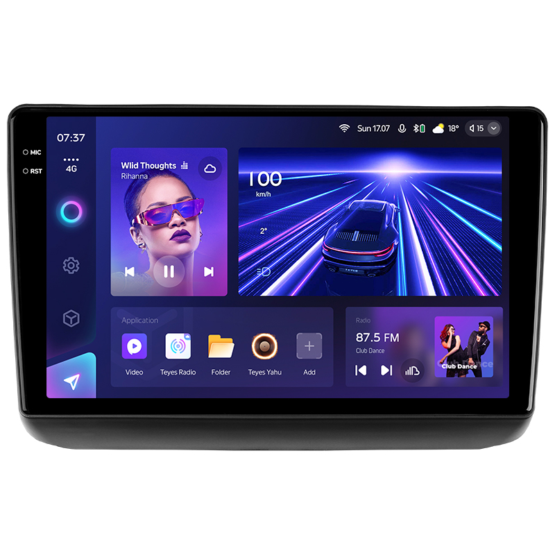 Android head unit Teyes CC3 6+128 Gb Jeep Grand Cherokee WK2 2013-2020 (F1) 9" 2k (L1)