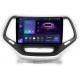 Android head unit Teyes CC3 6+128 Gb Jeep Cherokee 5 KL 2014-2018 silver 10" 2k