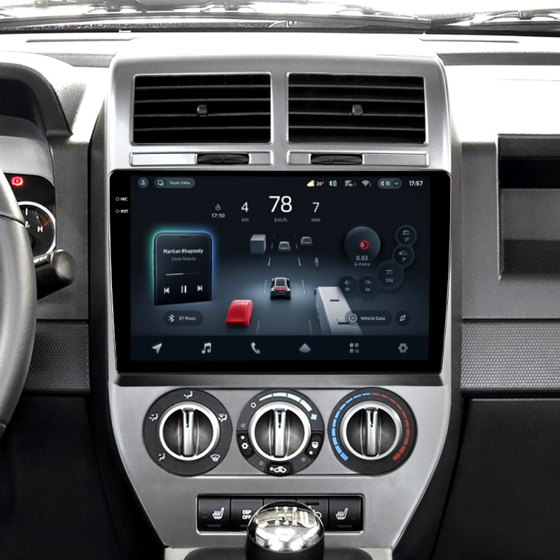 Android head unit Teyes CC4 Pro 12+256 Gb Jeep Compass 1 MK 2006-2010 10" 2k
