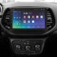 Android head unit SIGMA X10464 ANDROID 10 4+64 Gb 4G DSP Jeep Compass 2 MP 2016-2018 10"
