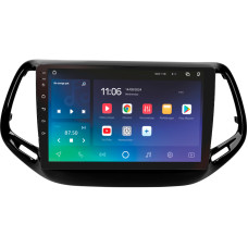 Android head unit SIGMA X10432 ANDROID 10 4+32 Gb 4G DSP Jeep Compass 2 MP 2016-2018 10"