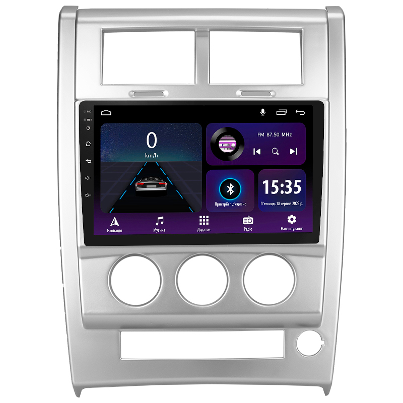 Android head unit SIGMA E10232 ANDROID 10 2+32 Gb Jeep Liberty 2 KK 2007-2012 Cherokee 4 KK 2007-2014 10" (L1)