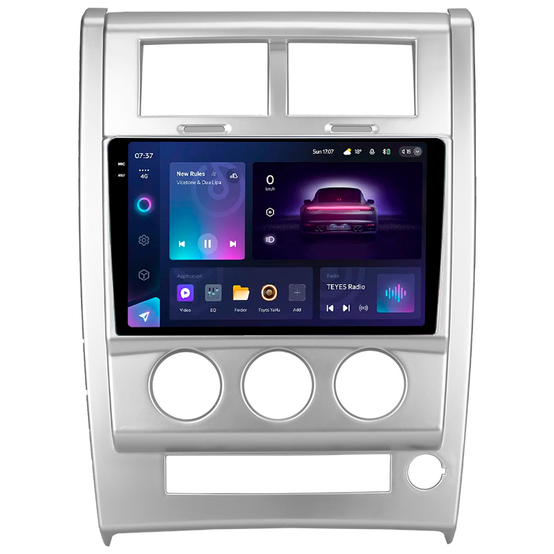Android head unit Teyes CC3 6+128 Gb with 360° surround view° Jeep Liberty 2 KK 2007-2012 Cherokee 4 KK 2007-2014 10" 2k (L1)