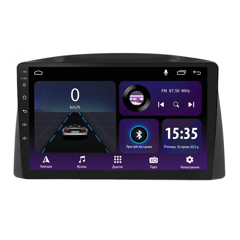 Android head unit SIGMA E10232 ANDROID 10 2+32 Gb Jeep Grand Cherokee 2004-2007 10"