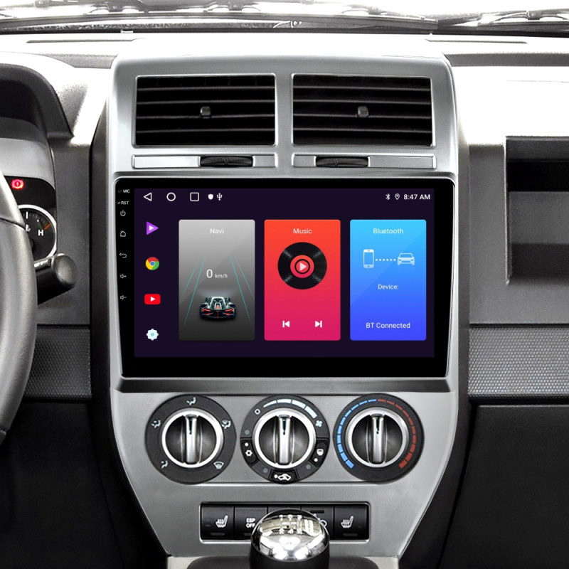 Android head unit SIGMA F10216 ANDROID 10 2+32 Gb Jeep Compass 1 MK 2006-2010 10" (L1)