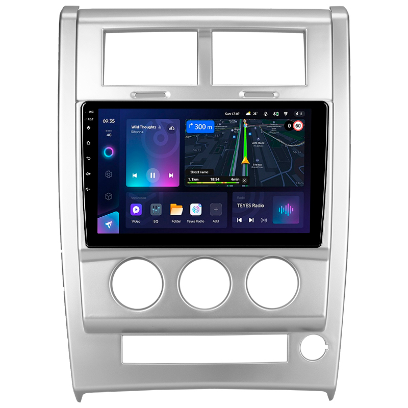 Android head unit Teyes CC3L 4+32 Gb Jeep Liberty 2 KK 2007-2012 Cherokee 4 KK 2007-2014 10"