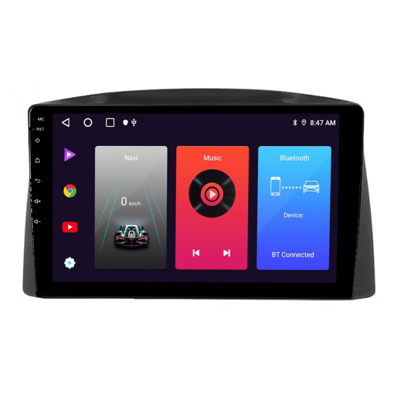 Android head unit SIGMA F10216 ANDROID 10 2+32 Gb Jeep Grand Cherokee 2004-2007 10"