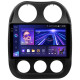 Android head unit Teyes CC3 6+128 Gb with 360° surround view° Jeep Compass 1 MK 2009-2015 10" 2k