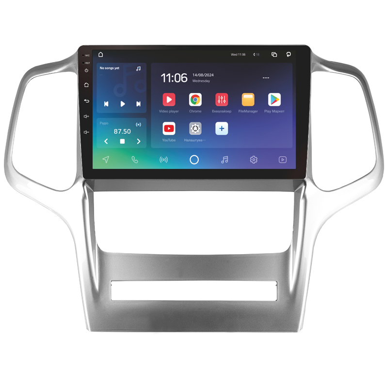 Android head unit SIGMA X9432 ANDROID 10 4+32 Gb 4G DSP Jeep Grand Cherokee WK2 2010-2013 9" (L2)