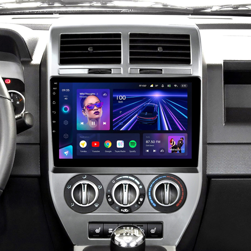 Android head unit Teyes CC3 4+32 Gb Jeep Compass 1 MK 2006-2010 10" (L1)