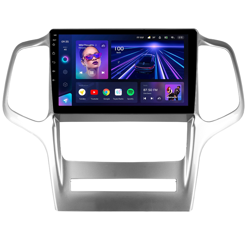 Android head unit Teyes CC3 4+32 Gb Jeep Grand Cherokee WK2 2010-2013 9" (L2)