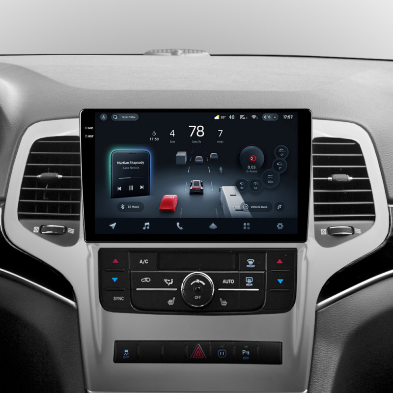 Android head unit Teyes CC4 Pro 12+256 Gb Jeep Grand Cherokee WK2 2010-2013 9" 2k (L2)