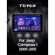 Android head unit Teyes CC3 6+128 Gb with 360° surround view° Jeep Compass 1 MK 2009-2015 10" 2k