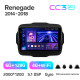 Android head unit Teyes CC3 6+128 Gb with 360° surround view° Jeep Renegade 2014-2018 9" 2k