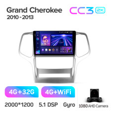 Android head unit Teyes CC3 4+32 Gb Jeep Grand Cherokee WK2 2010-2013 9" 2k (L2)
