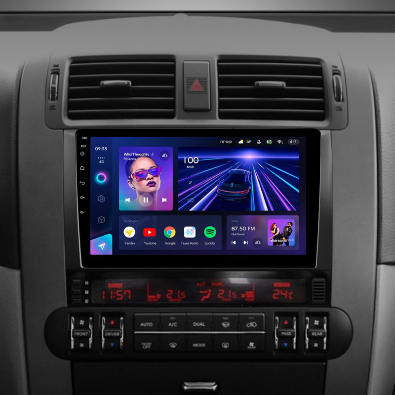 Android head unit Teyes CC3 4+32 Gb Kia Mohave 2008-2016 Borrego 2008-2011 9"