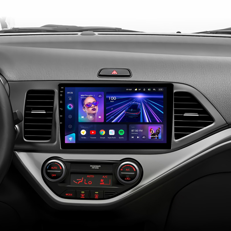 Android head unit Teyes CC3 4+32 Gb Kia Morning 2011-2017 9"