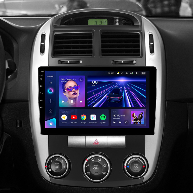 Oryginalna magnetofon Teyes CC3 4+32 GB do Kia Cerato 1 LD (2004–2008, F1), 9 cali.