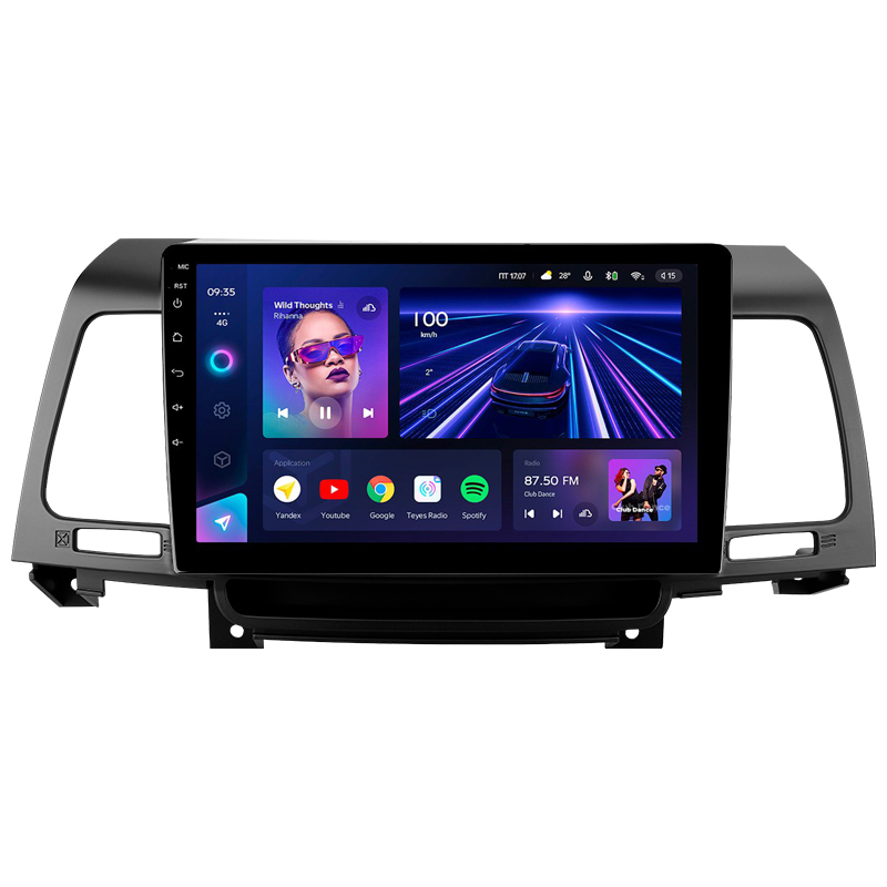 Android head unit Teyes CC3 4+32 Gb Kia Opirus GH 2006-2011 9"