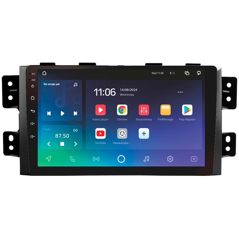 Android head unit SIGMA X9432 ANDROID 10 4+32 Gb 4G DSP Kia Mohave 2008-2016 Borrego 2008-2011 9"