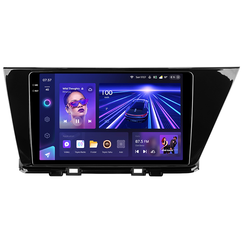 Android head unit Teyes CC3 6+128 Gb with 360° surround view° Kia Niro DE 2016-2019 9" 2k