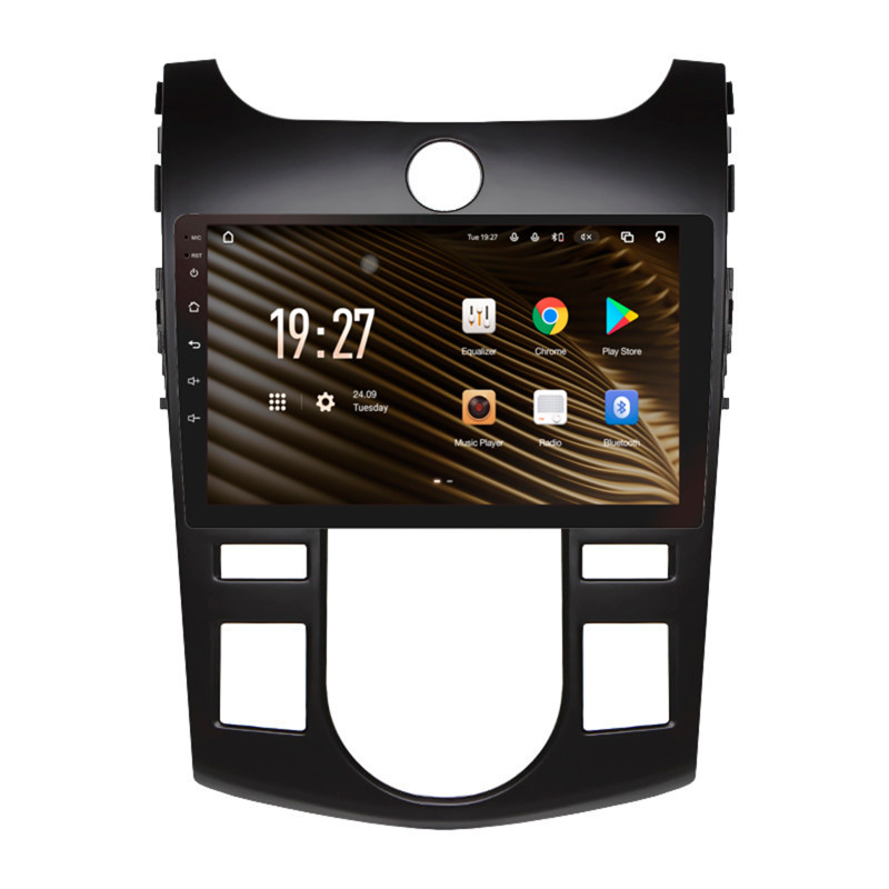 Android head unit SIGMA S9432 ANDROID 10 4+32 Gb 4G DSP Kia CERATO FORTE 2009-2017 MT AC Black 9"