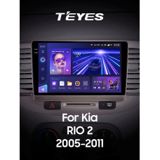 Magnetófono de fábrica Teyes CC3 6+128 GB para Kia Rio 2 (2005-2011), 9