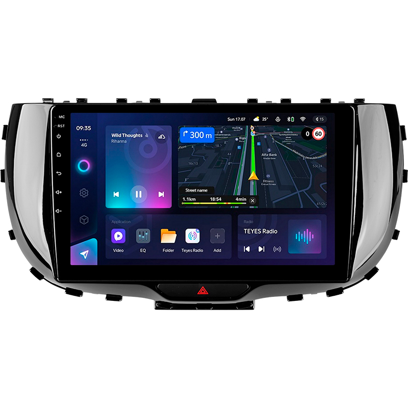 Android head unit Teyes CC3L 4+64 Gb Kia Soul SK3 2019-2020 9" (L1)