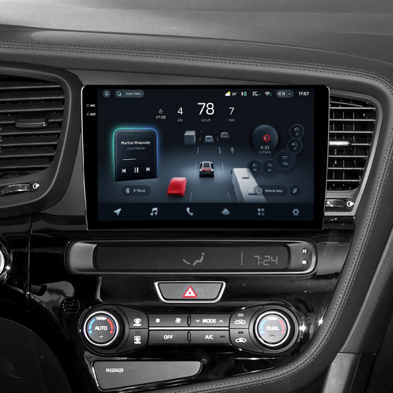 Android head unit Teyes CC4 Pro 12+256 Gb Kia Optima 3 K5 TF 2010-2015 (F1) 9" 2k