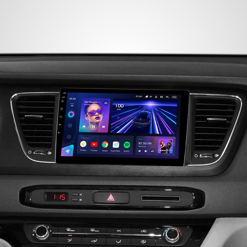 Android head unit Teyes CC3 4+32 Gb Kia Carnival 3 YP (F1) 2014-2021 (A) 9"