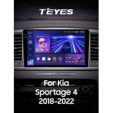 Android head unit Teyes CC3 4+32 Gb Kia Sportage 4 QL 2018-2022 (B) 9" 2k