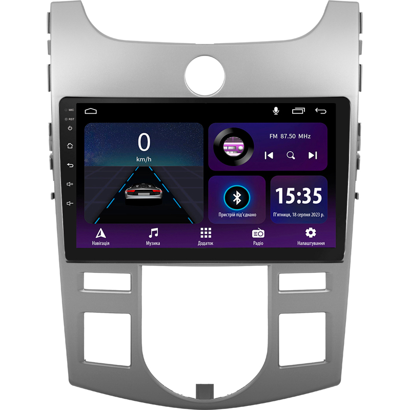 Android head unit SIGMA E9232 ANDROID 10 2+32 Gb Kia Cerato 2 TD 2008-2013 (F2) 9"