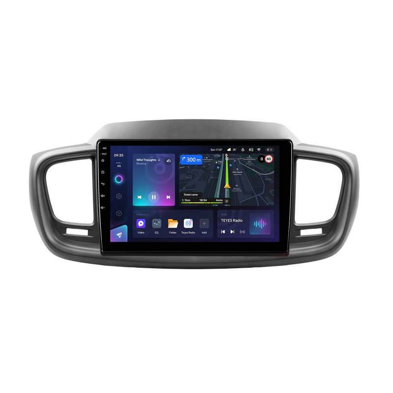 Oryginalna odtwarzacz multimedialny Teyes CC3L 4+32 GB do Kia Sorento 3 (2014–2017), czarny, 10