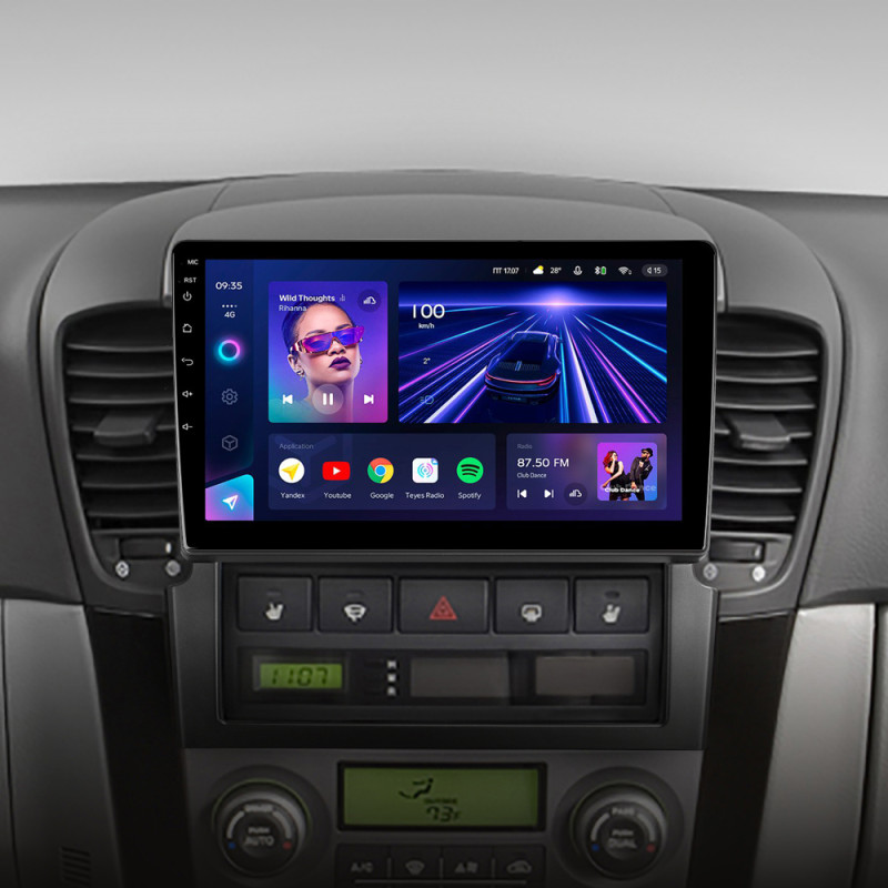 Android head unit Teyes CC3 4+32 Gb Kia Sorento BL 2002 - 2011 9"