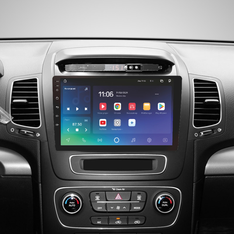 Android head unit SIGMA X9432 ANDROID 10 4+32 Gb 4G DSP Kia Sorento 2 II XM 2012 - 2021 (F1) 9"