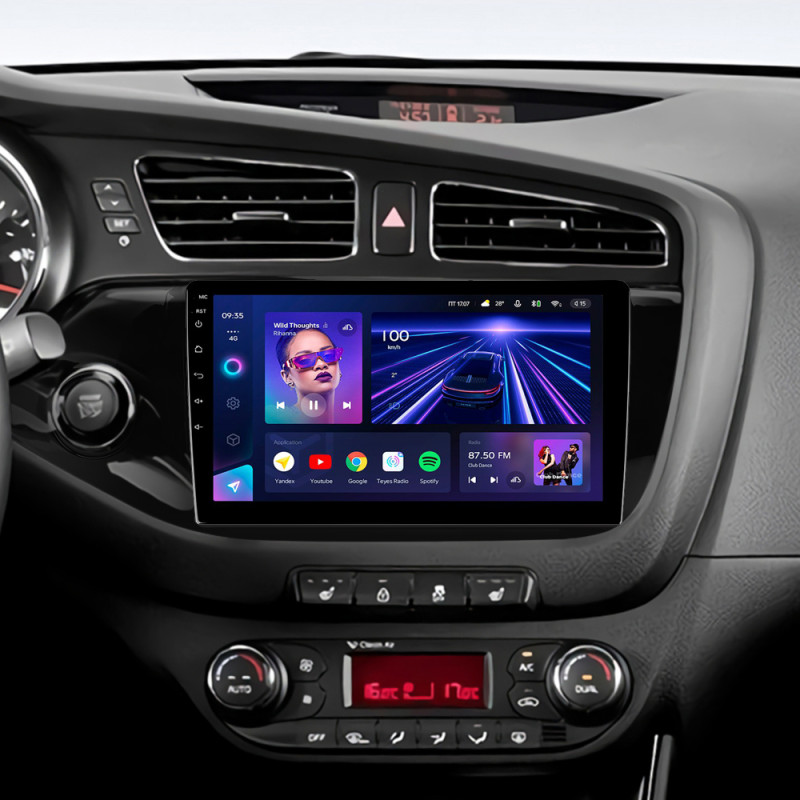 Android head unit Teyes CC3 4+32 Gb Kia CEED Cee'd 2 JD 2012-2018 9"