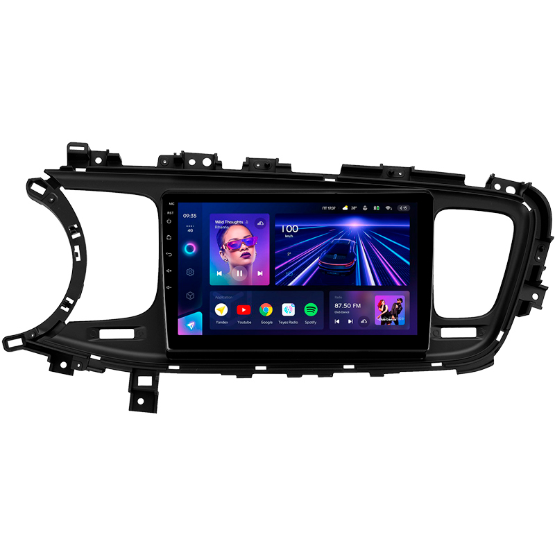 Android head unit Teyes CC3 4+32 Gb Kia Optima 3 K5 TF 2010-2015 (F2) 9"