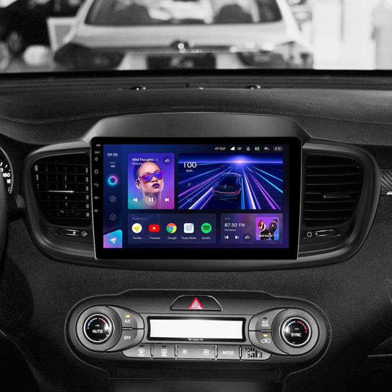 Android head unit Teyes CC3 4+32 Gb Kia Sorento 3 2014-2017 (A) 10"