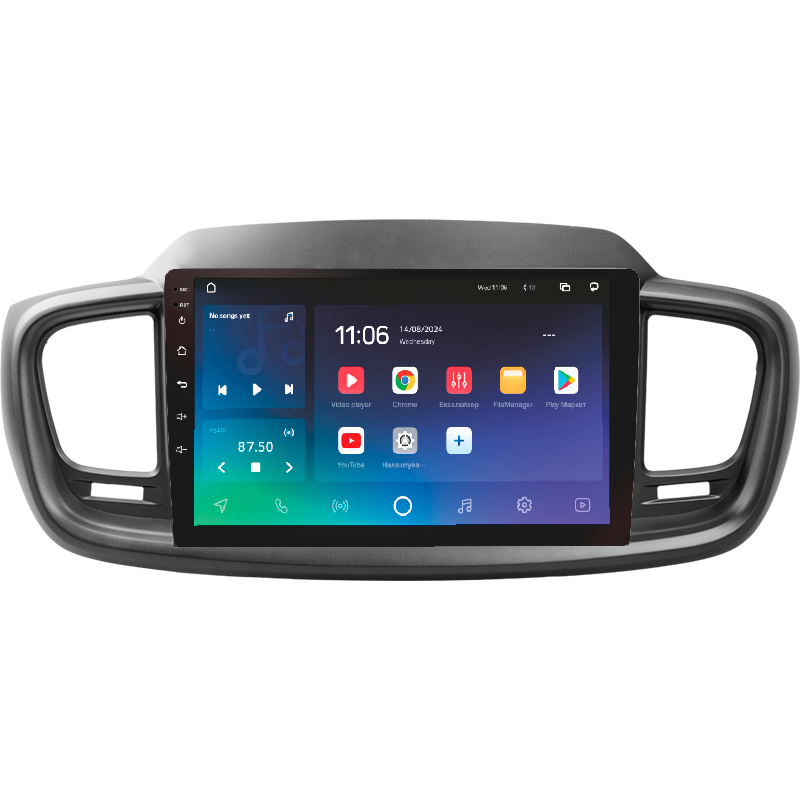 Android head unit SIGMA X10432 ANDROID 10 4+32 Gb 4G DSP Kia Sorento 3 2014-2017 (B) 10"