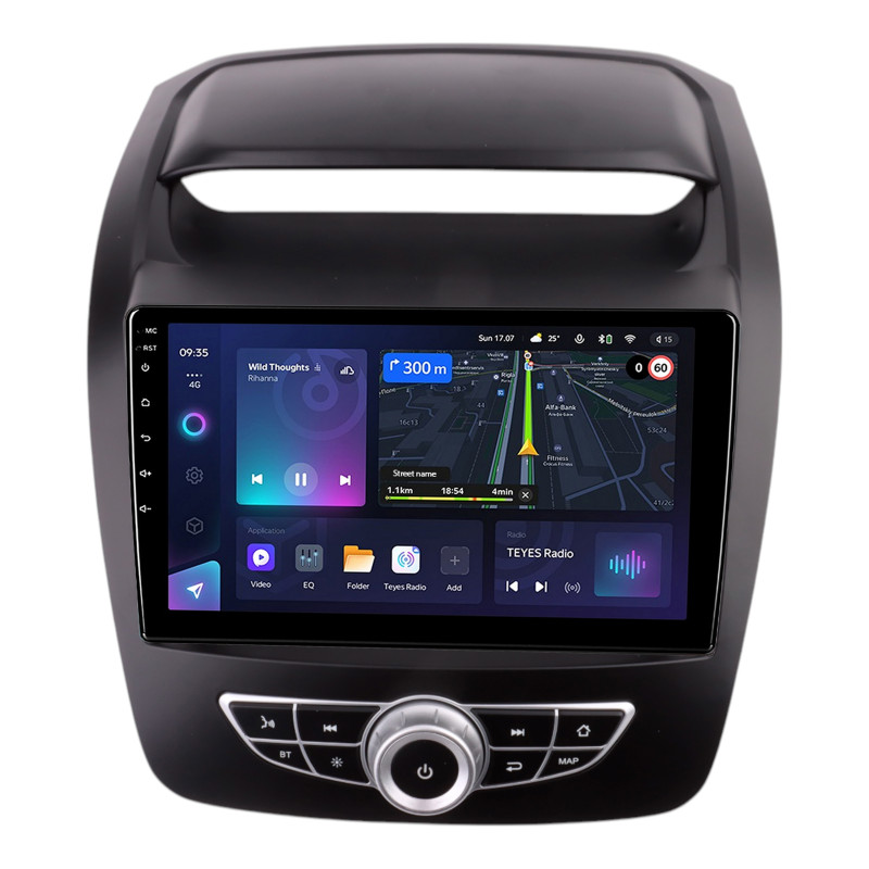 Štátní magnetofon Teyes CC3L 4+32 GB pro Kia Sorento 2012–2015, černý, 9