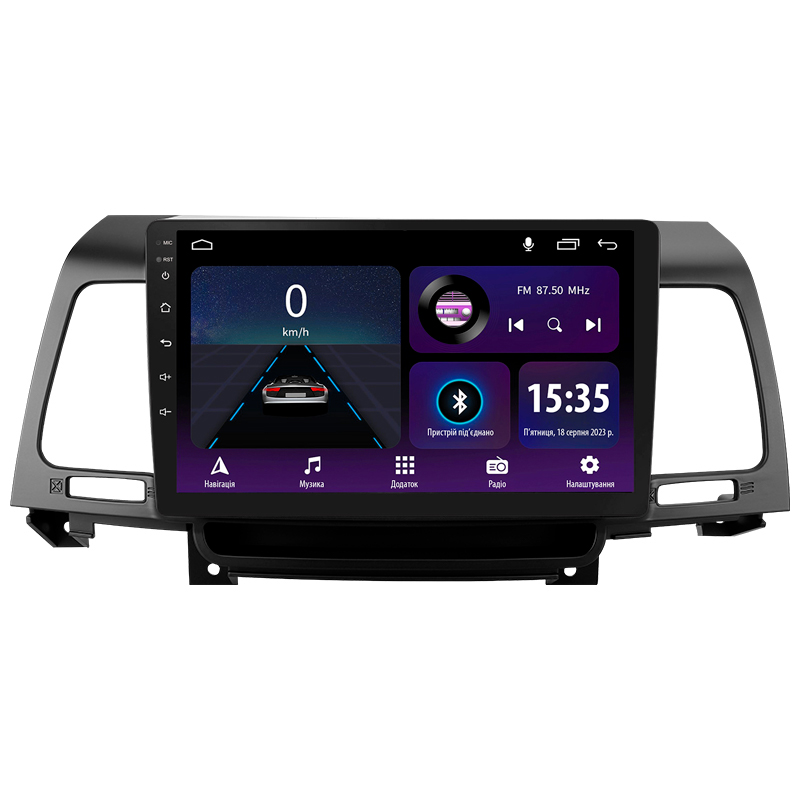 Stacja radiowo-magnetofonowa SIGMA E9232 ANDROID 10 2+32 GB do Kia Opirus GH (2006–2011), 9
