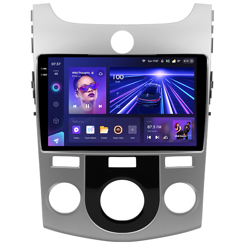 Android head unit Teyes CC3 6+128 Gb Kia Cerato 2 TD 2008-2013 (F1) 9" 2k