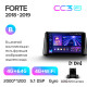 Android head unit Teyes CC3 4+64 Gb Kia Forte (1 Din) 2018-2019 10" 1din 2k