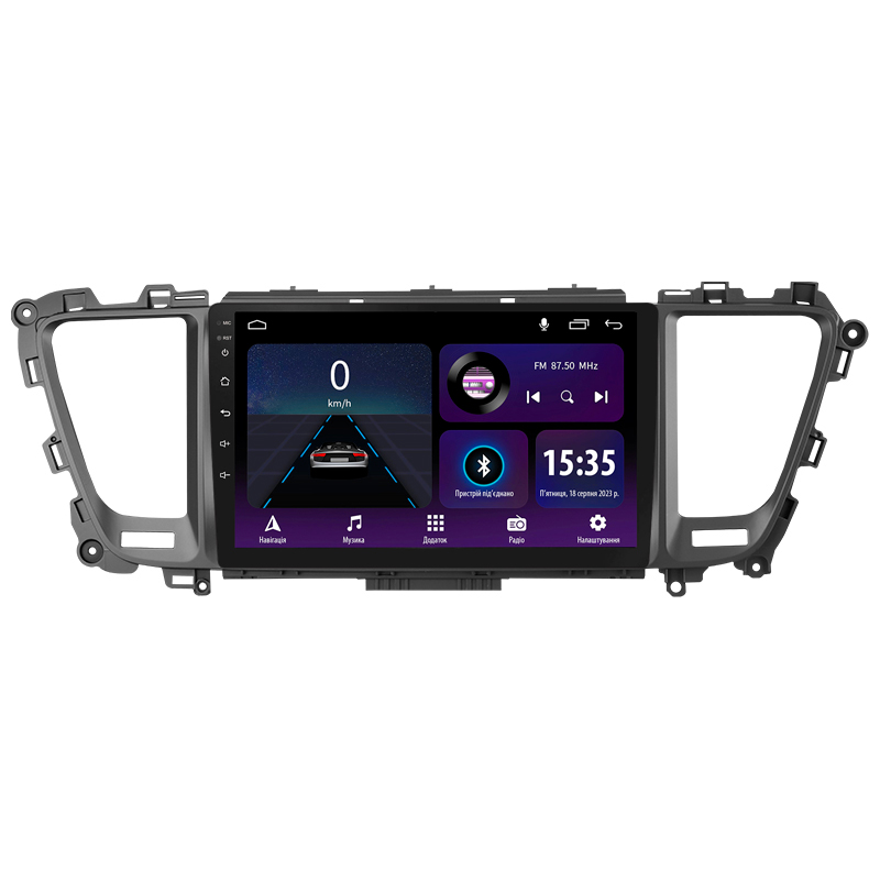 Android head unit SIGMA E9232 ANDROID 10 2+32 Gb Kia Carnival 3 YP (F1) 2014-2021 (B) 9"